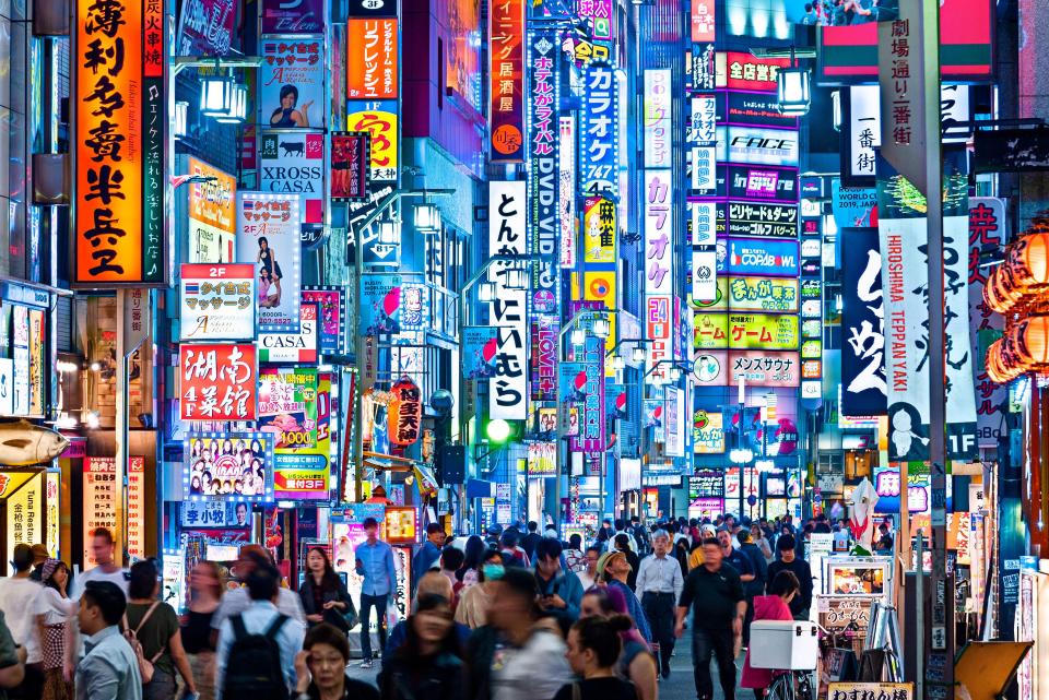 A staggering amount of Japan's population live in the Greater Tokyo area