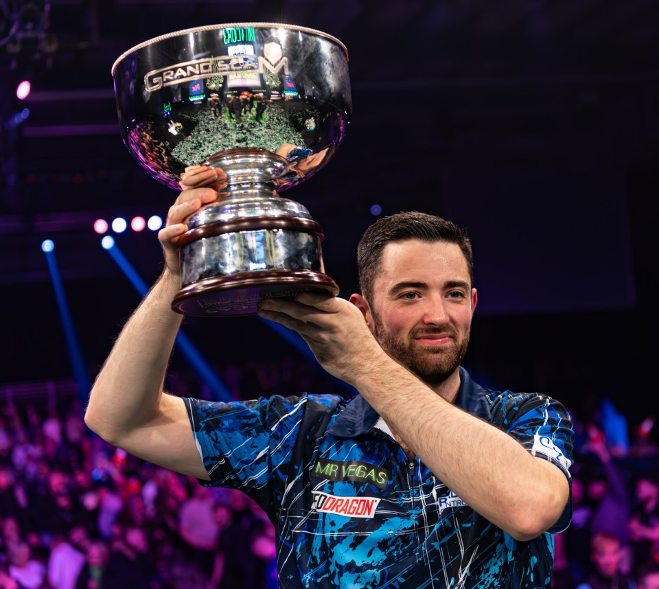 Luke Humphries is the defending Grand Slam of Darts champion