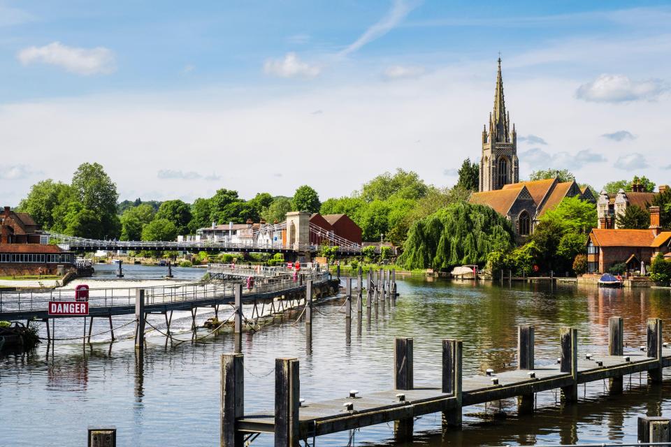 Marlow is one of Buckinghamshire's prettiest towns