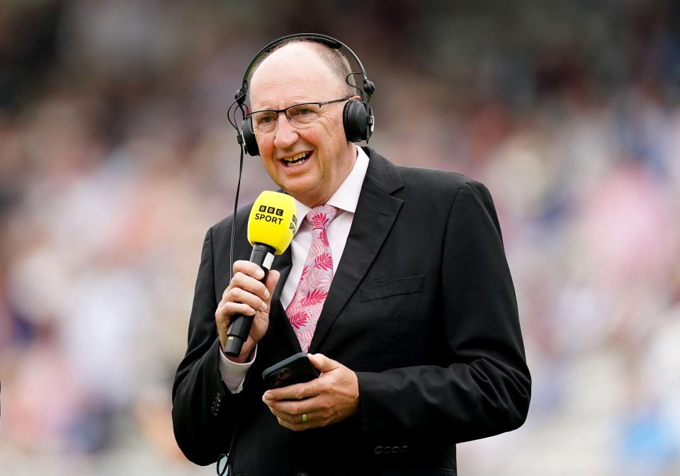 Jonathan Agnew made an ill-timed comment on BBC commentary