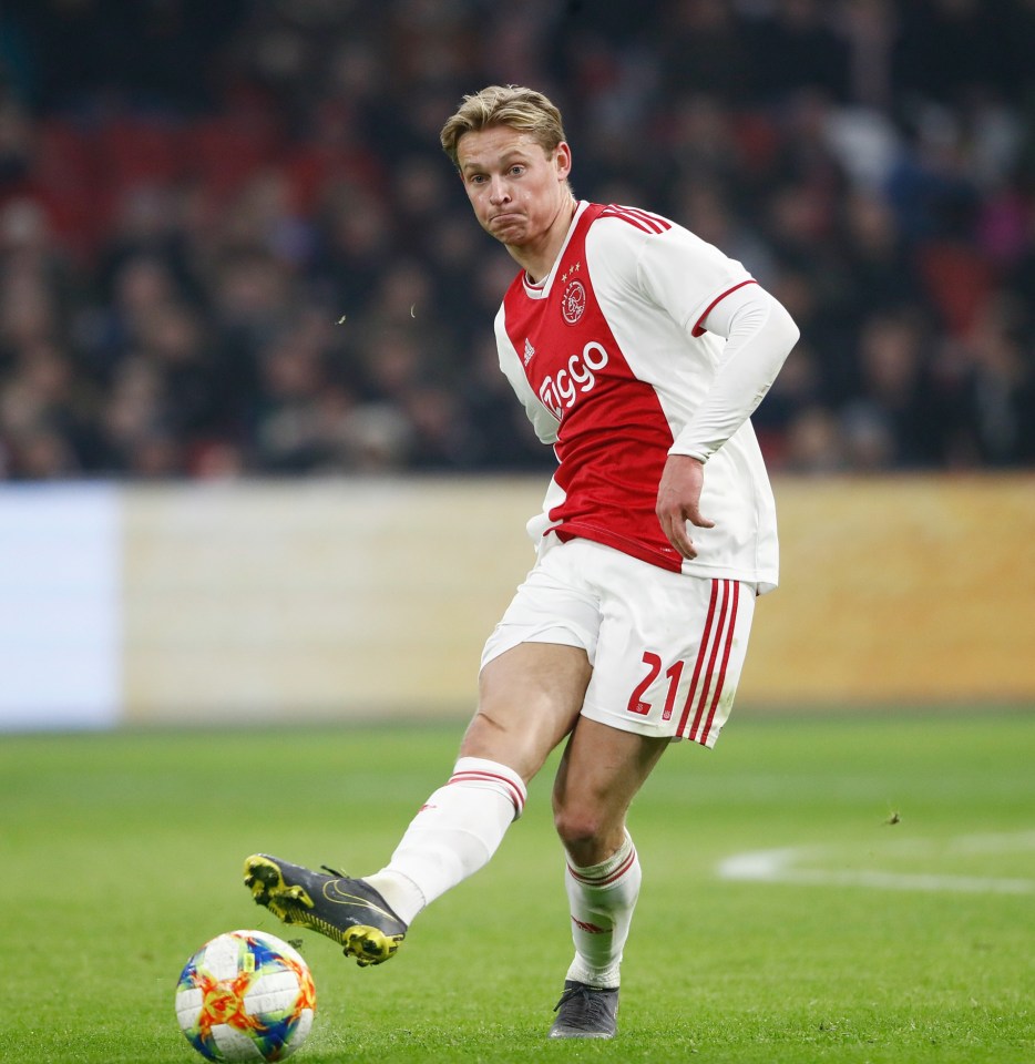 De Jong epitomised that Ajax team - playing with plenty of swagger