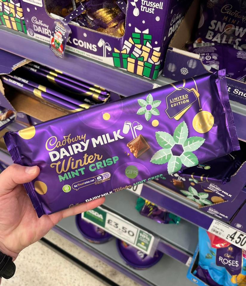 The classic bar has been spotted on supermarket shelves