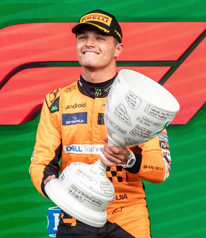 Lando Norris is the pretender to Verstappen's throne and his biggest challenger