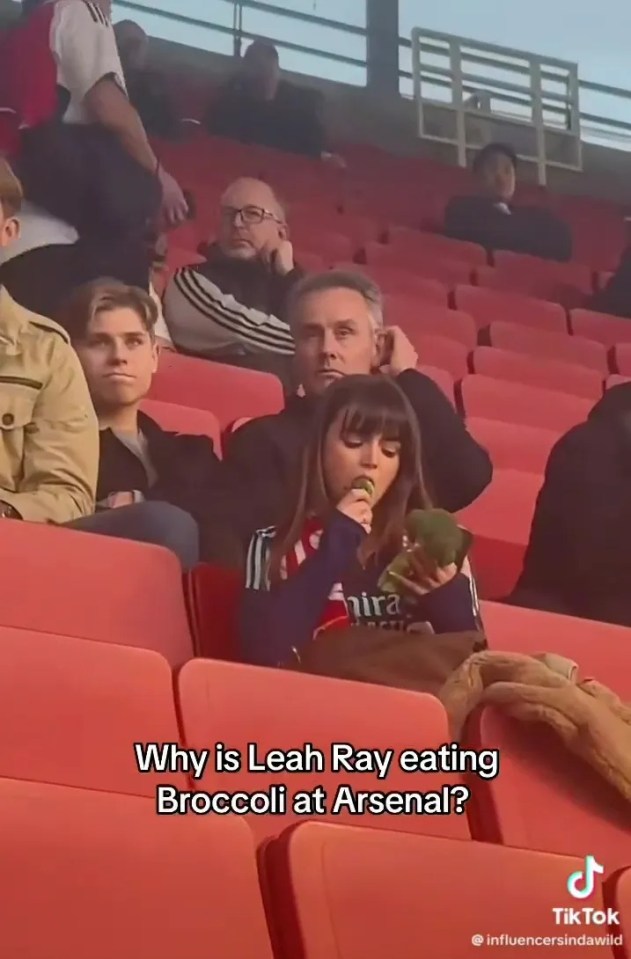 The supporter was OnlyFans star Leah Ray