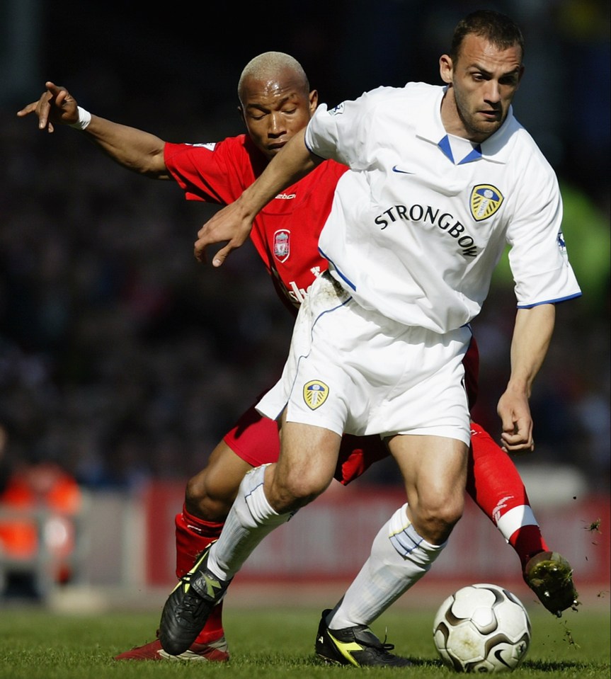 He played five Premier League games for Leeds