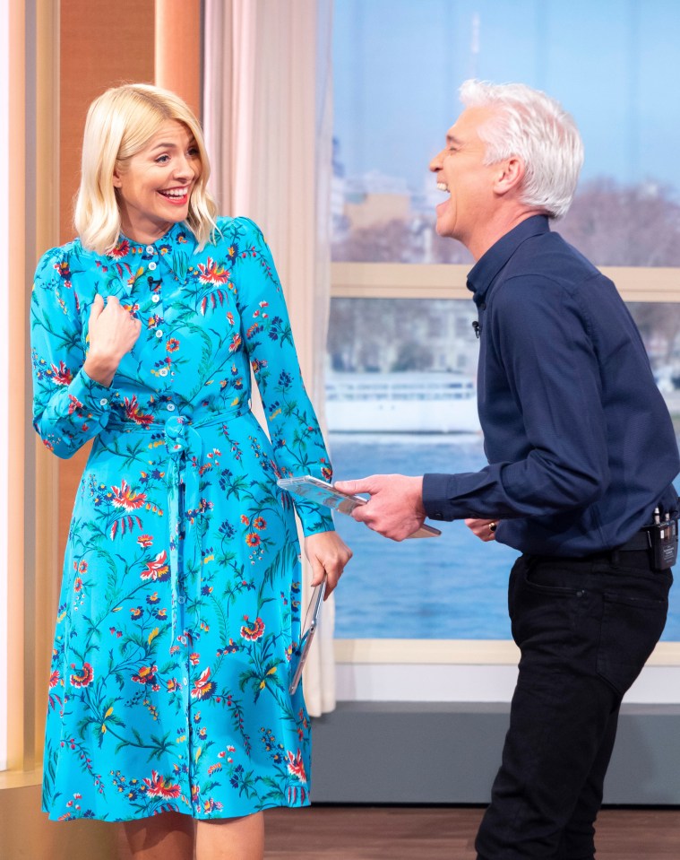 a photo of holly willoughby and phillip schofield taken by ken mckay