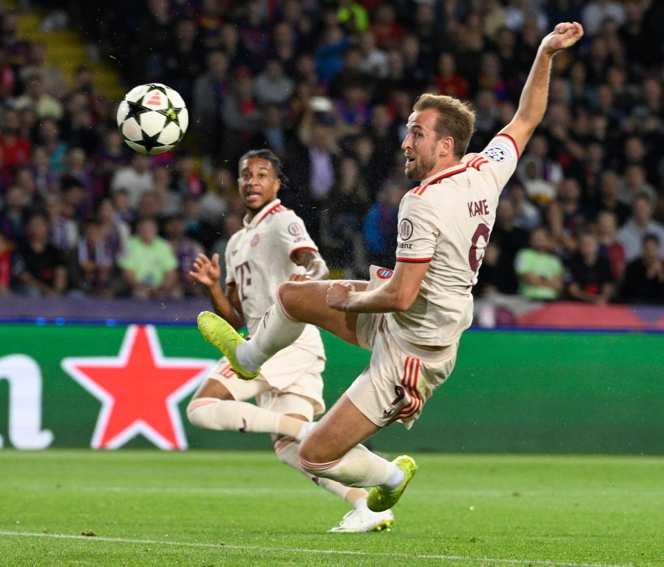 Harry Kane produced a scintillating finish for Bayern Munich