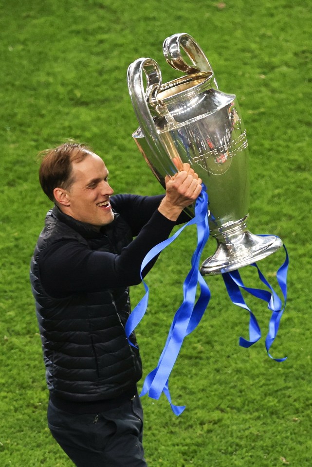 Thomas Tuchel managed Chelsea for just over a season and a half and guided them to Champions League glory