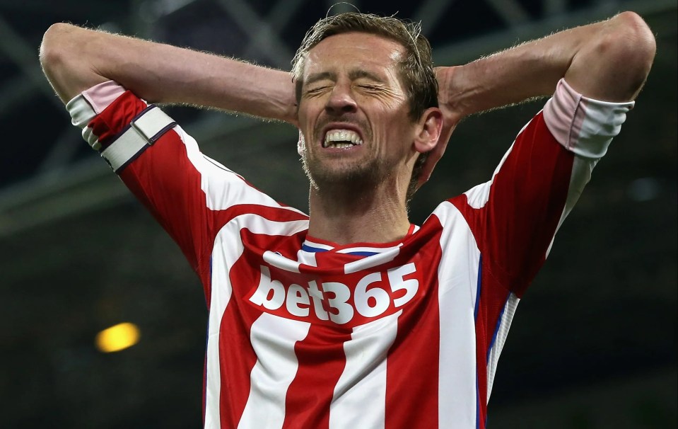 Peter Crouch has revealed one former Stoke team-mate used to 'catfish' fans