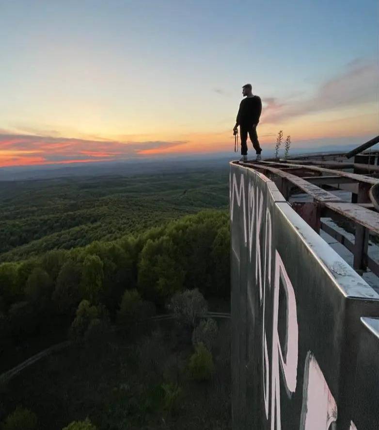 Stevenson was known for his daredevil climbs across Europe