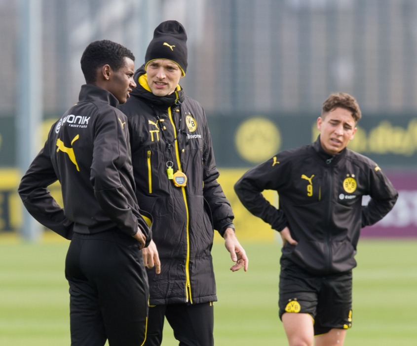 Tuchel didn't want Alexander Isak, left, at the club, and punished Turkish forward Emre Mor, right