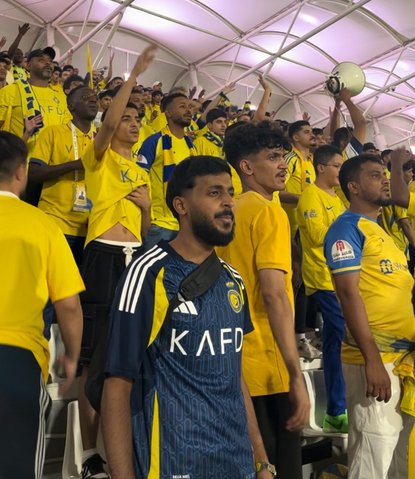 SunSport snuck into the Al-Nassr away end