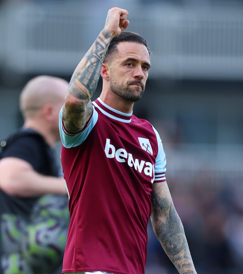 West Ham's Danny Ings is selling the house