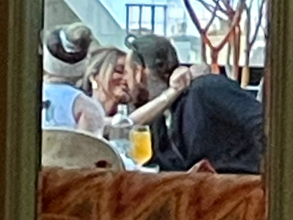 Maura Higgins and Pete are snapped smooching in public