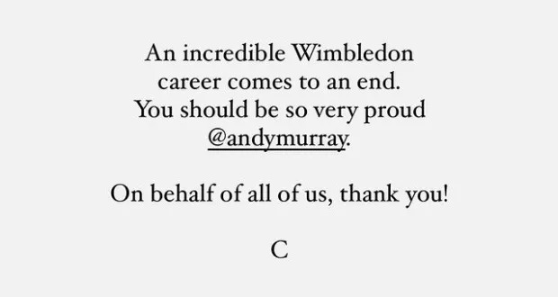 an incredible wimbledon career comes to an end .