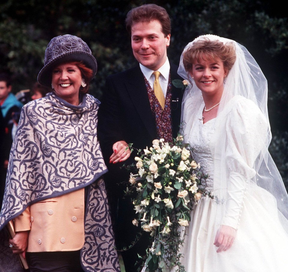 Cilla Black attended their Blind Date Wedding Special in 1991