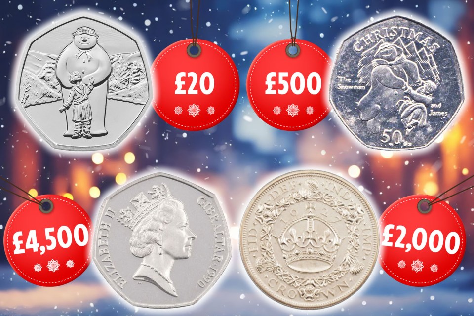 These festive coins could hand you a festive windfall this winter