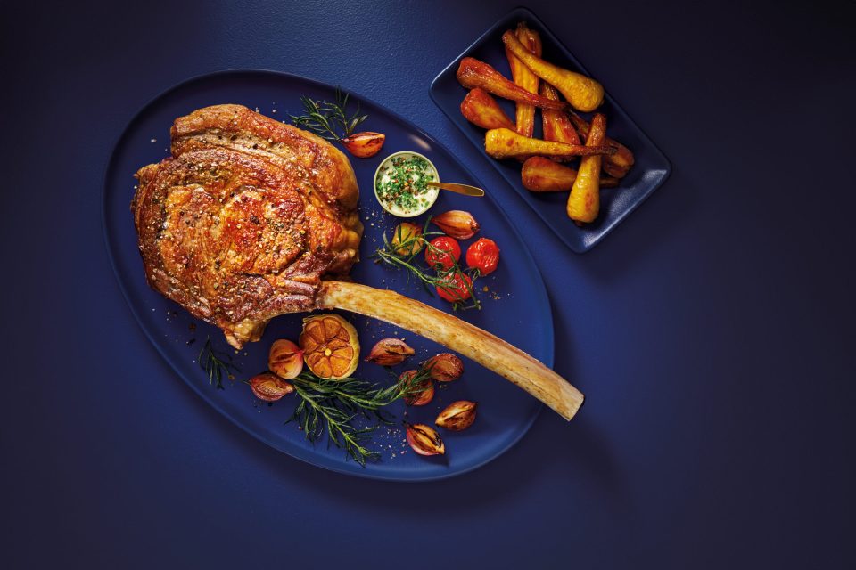 Shoppers can snap up a Specially Selected Wagyu Tomahawk steak this year