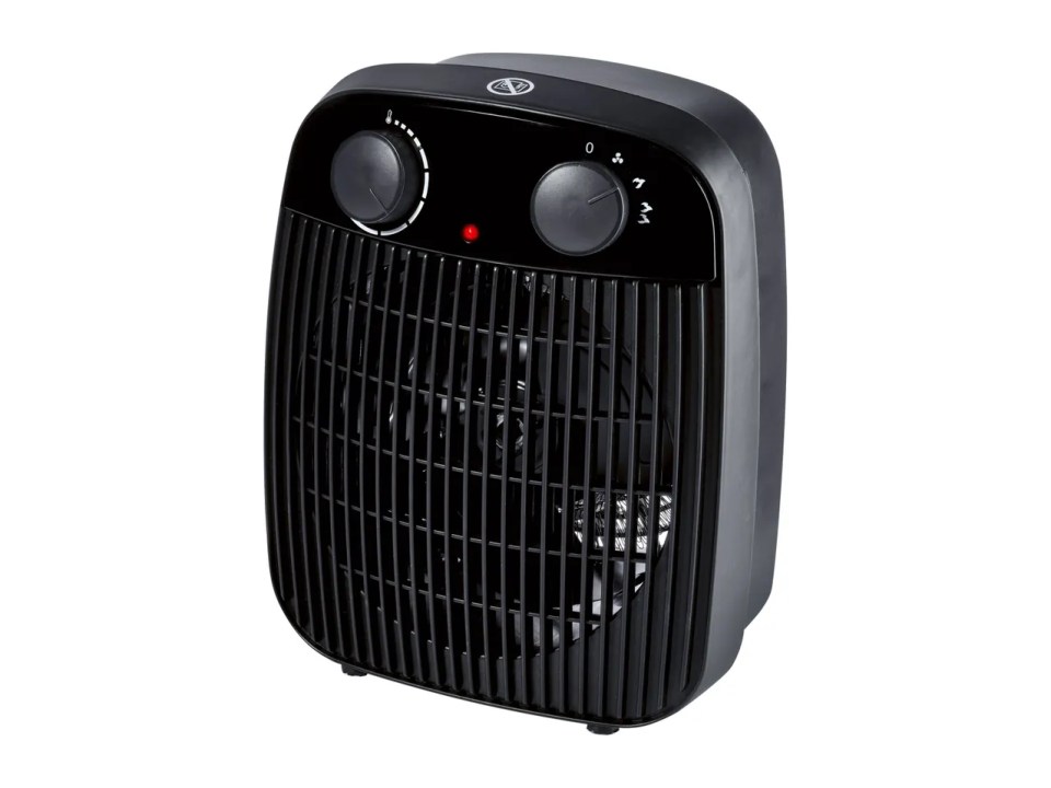 The Silvercrest Fan Heater can blow hot or cold air