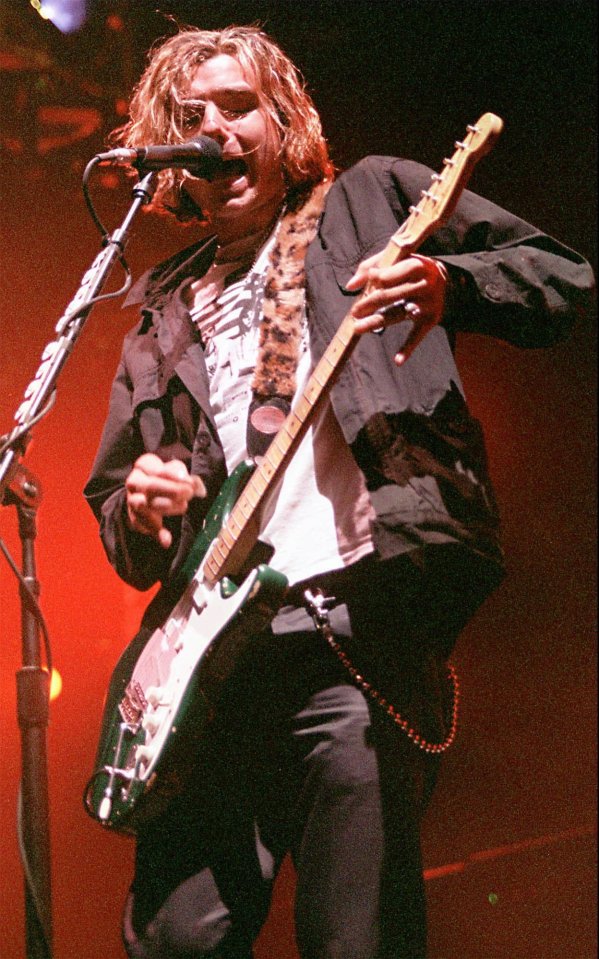 Gavin Rossdale is the lead singer and guitarist for the British rock group