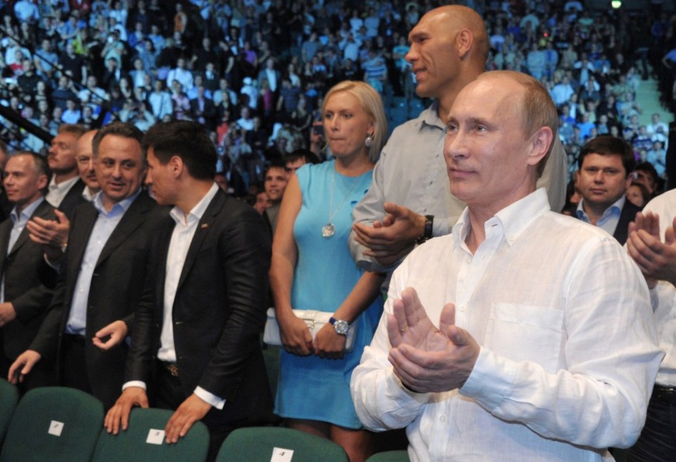 Valuev is politically allied to Vladimir Putin