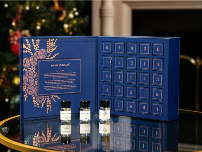 Drinks By The Dram Premium Gin Advent Calendar