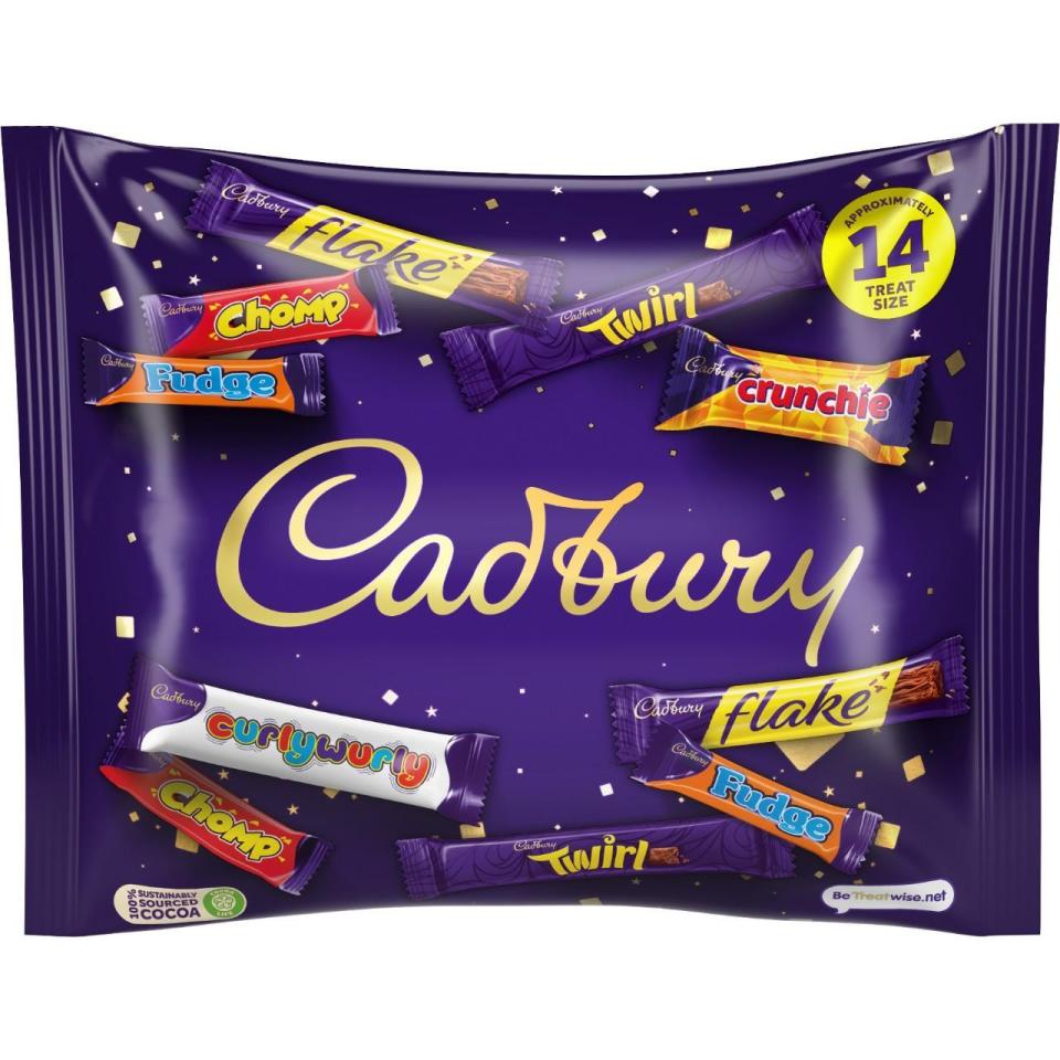 Cadbury has reduced the size of the chocolates in its popular family pack