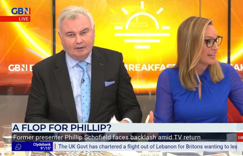 Eamonn Holmes and Phillip Schofield's feud stems back years