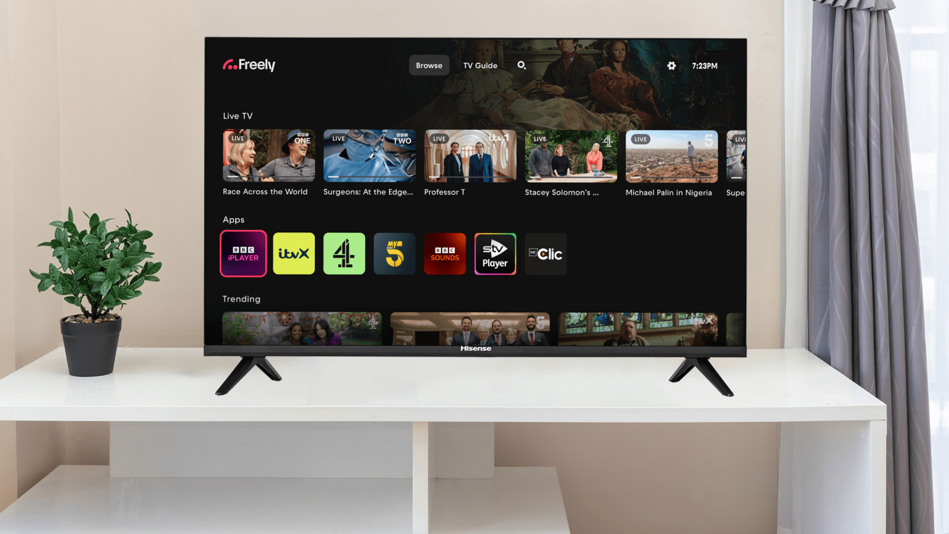 Freely will now be available on selected Amazon Fire TVs