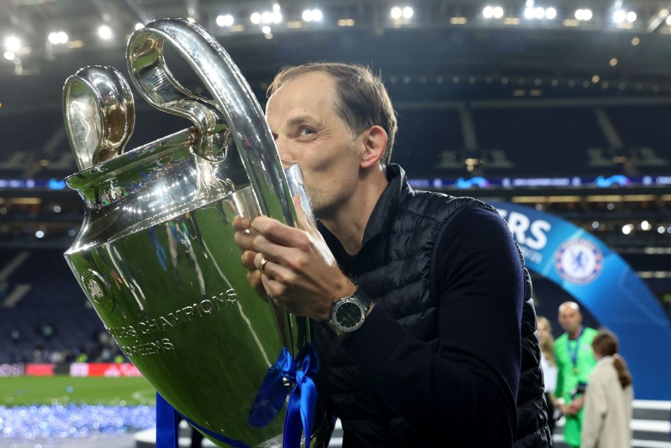 In his first season Tuchel delivered the Champions League trophy for the Blues