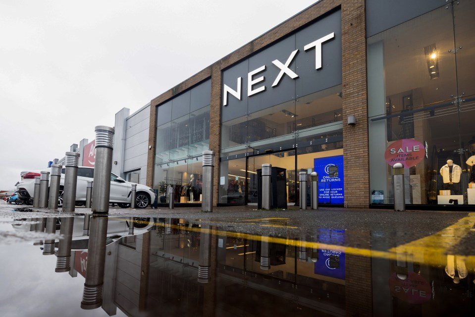 A Next Plc clothing store in Romford, UK, on Tuesday, Jan. 2, 2024. Next release Q4 sales figures on Jan. 4. Photographer: Chris Ratcliffe/Bloomberg via Getty Images