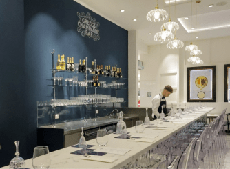 Inside the new champagne bar in Fenwicks