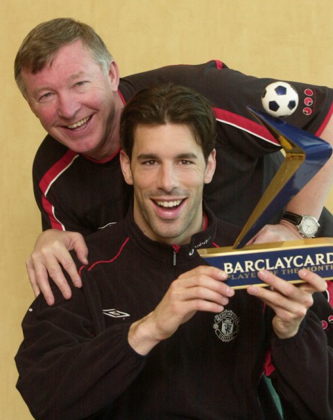 Van Nistelrooy was one of Fergie's favourites at one point