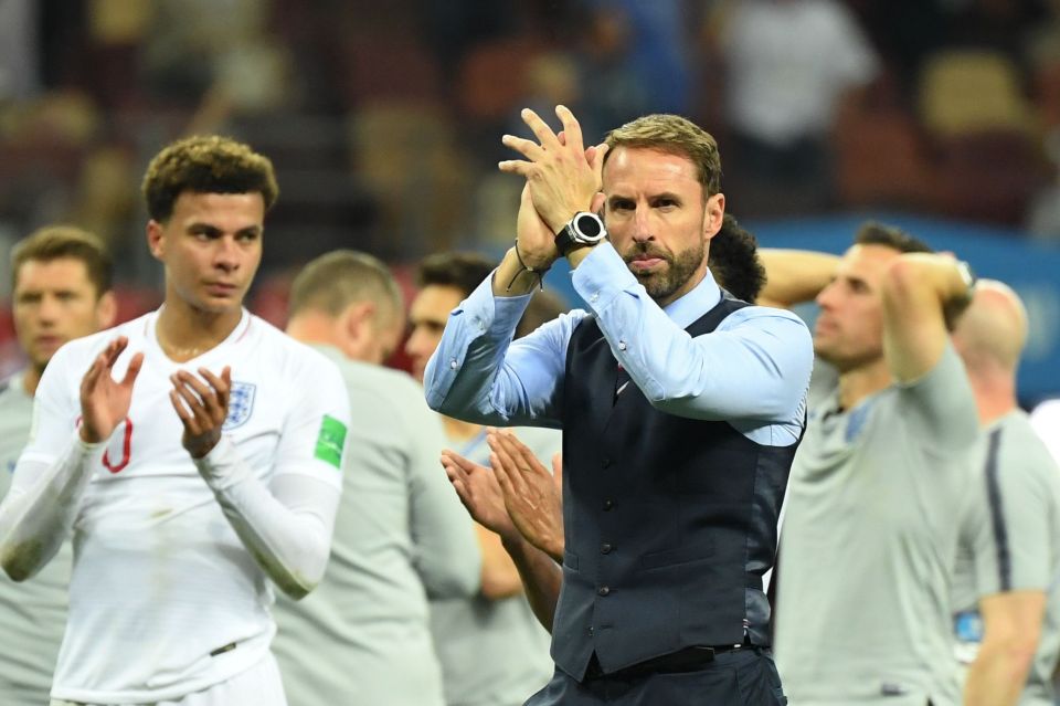 The Three Lions bravely bowed out to Croatia in the semi-final