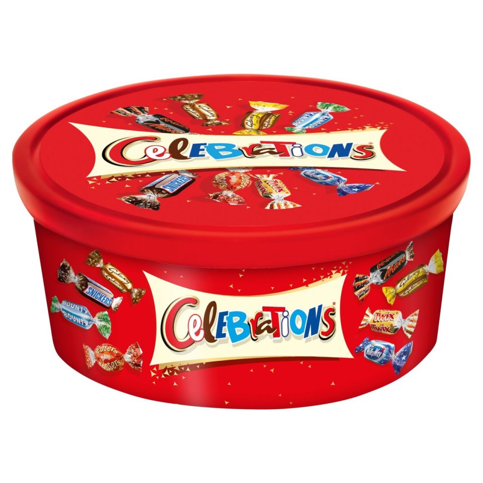 Aldi has slashed the 550g Celebration tubs to just £3.89