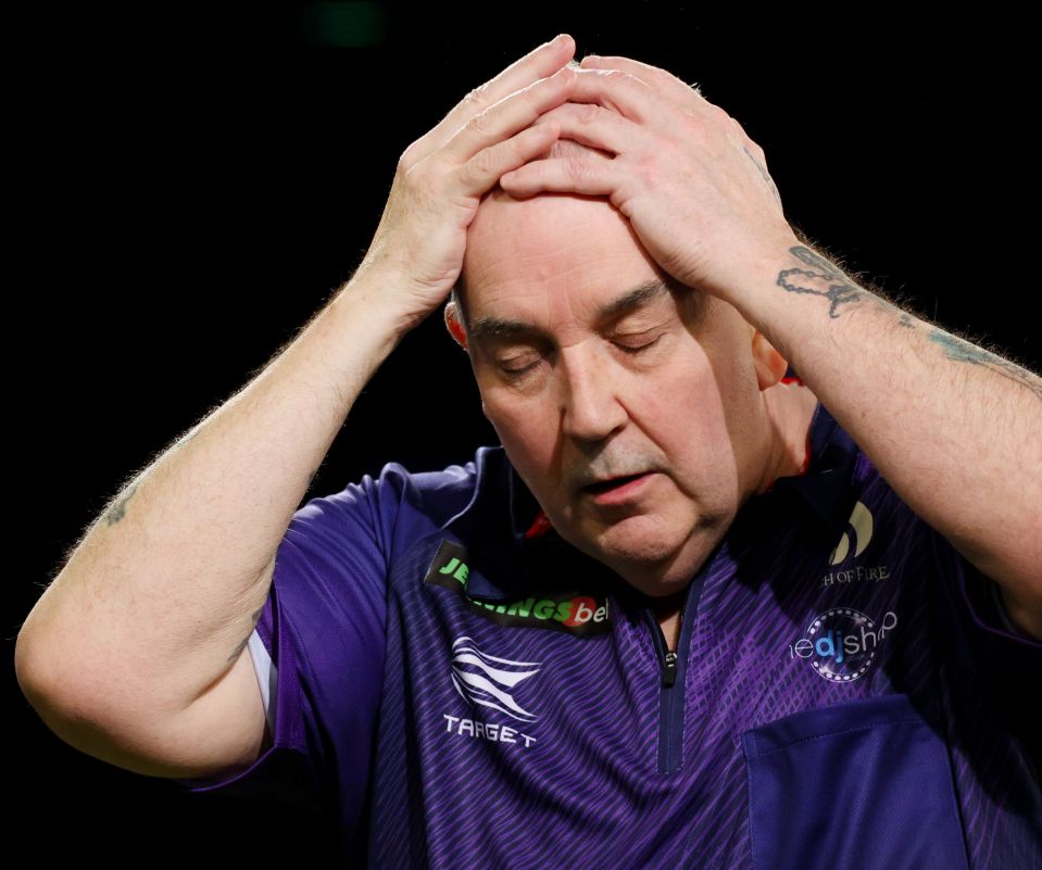 Phil Taylor has withdrawn from the World Seniors