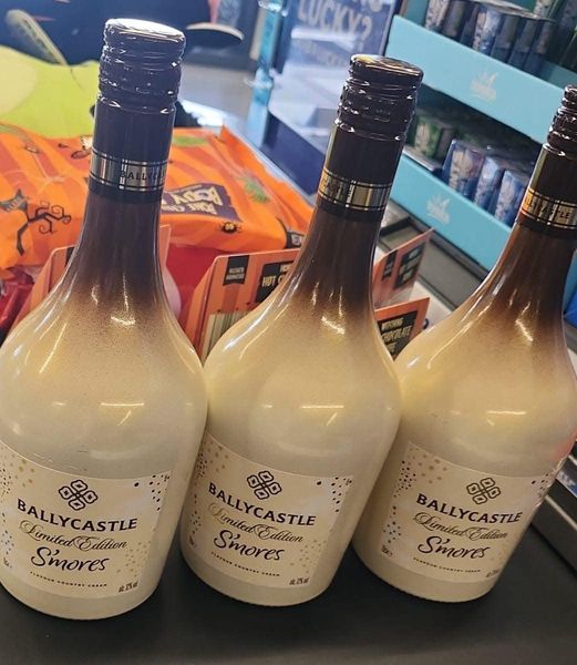 three bottles of ballycastle limited edition smores