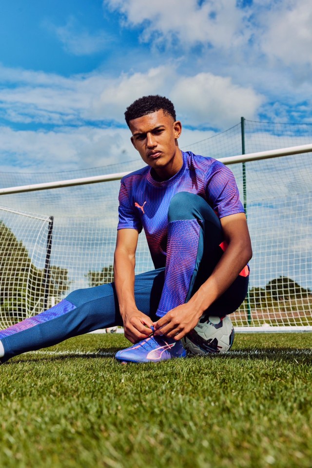 The Blackburn star has signed a deal with sportswear giant Puma