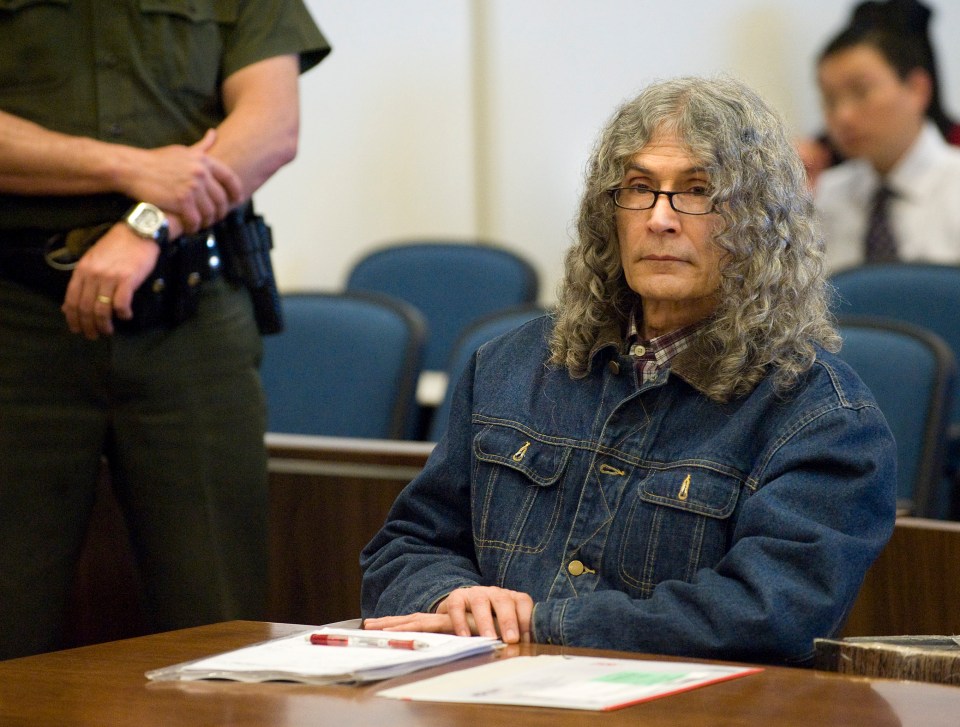 Alcala  at a 2010 hearing in California, where he was sentenced to death for a third time