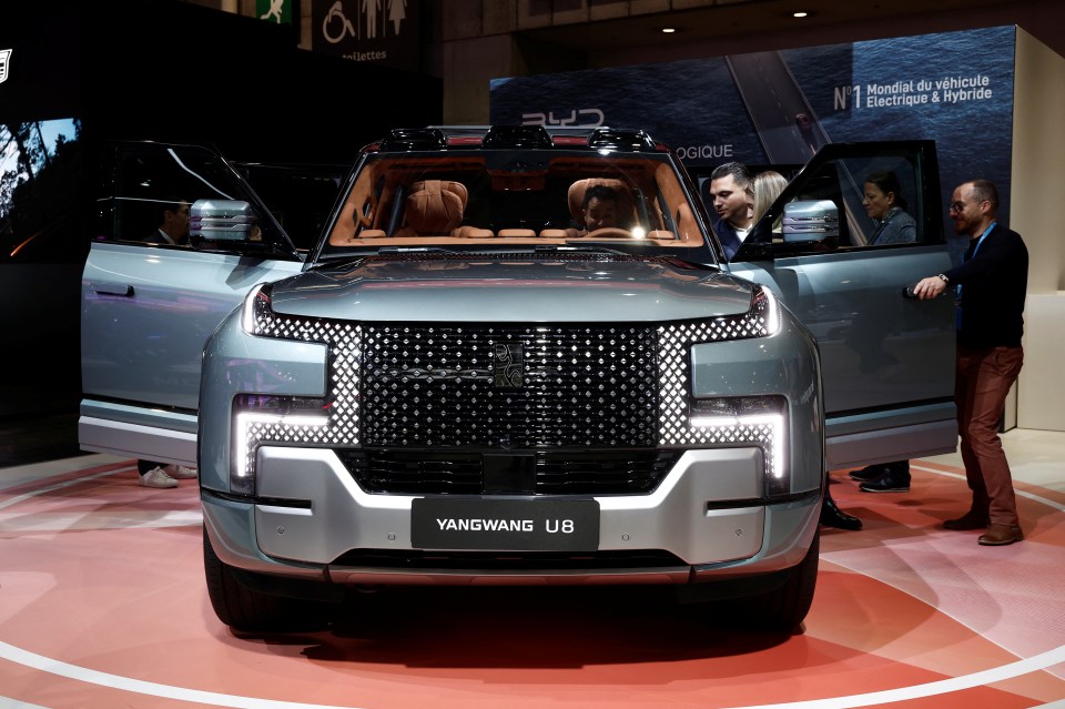 A brand  new EV that can "swim" has been unveiled at the Paris Motor Show