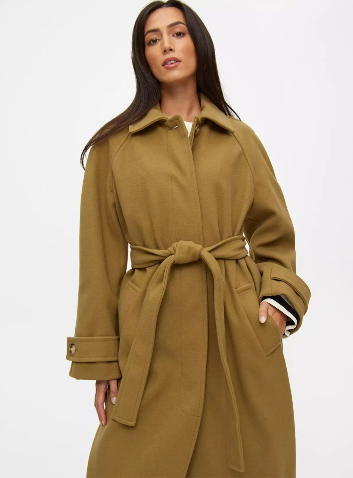 Olive green, £45, Tu at Sainsbury’s