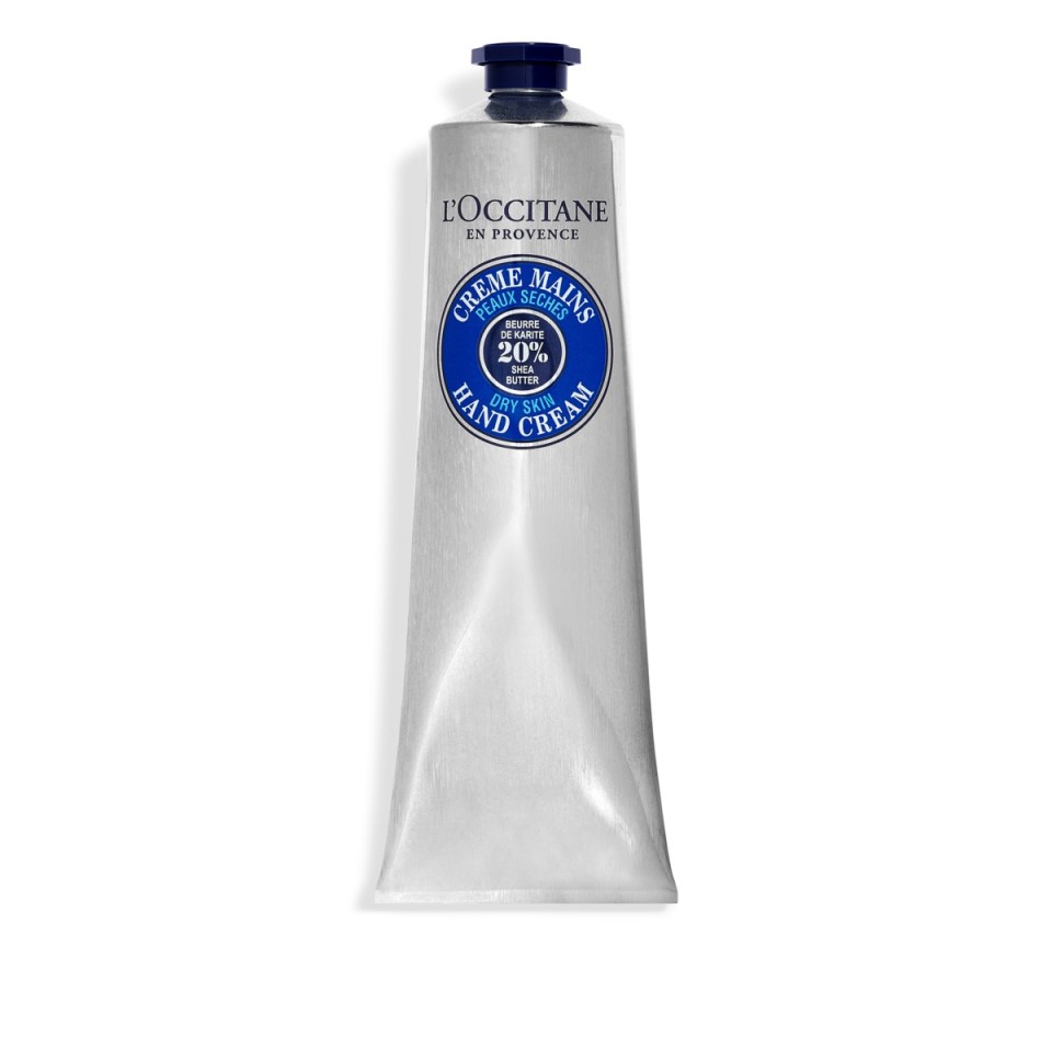 The shea butter hand cream by L’Occitane is £23 for 150ml