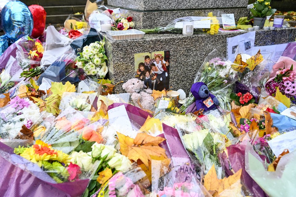 Hundreds of flowers have been laid at the Wolverhampton memorial