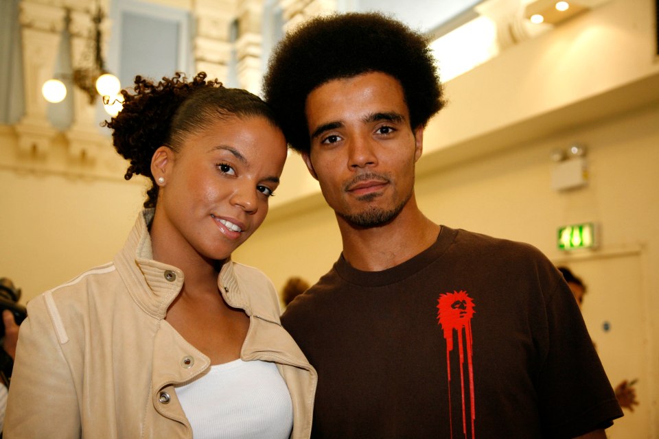 Akala with award-winning rapper sister Ms Dynamite in 2009