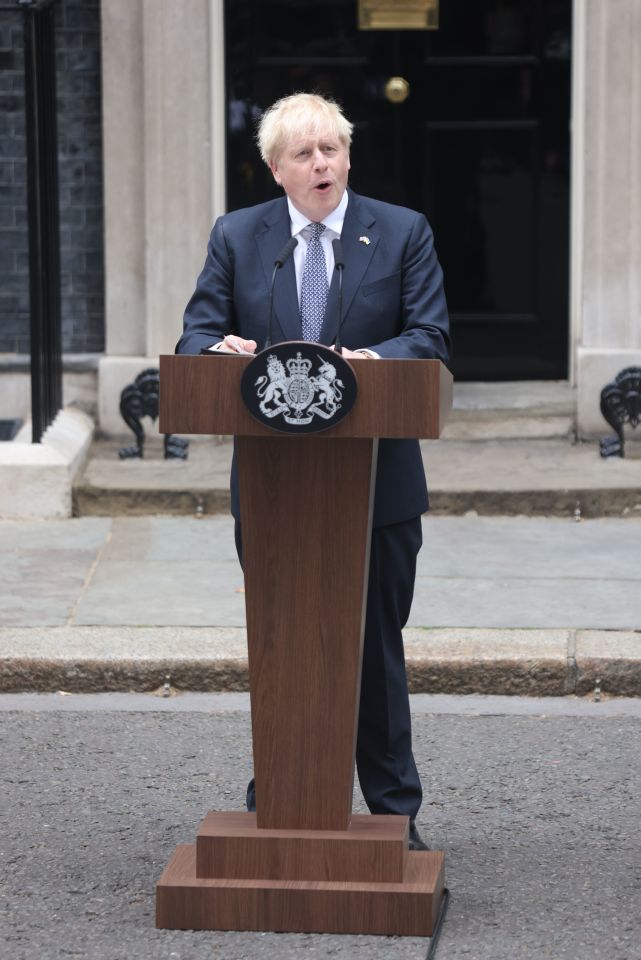 A return by Boris Johnson to No10 Downing Street would be a big no from Piers