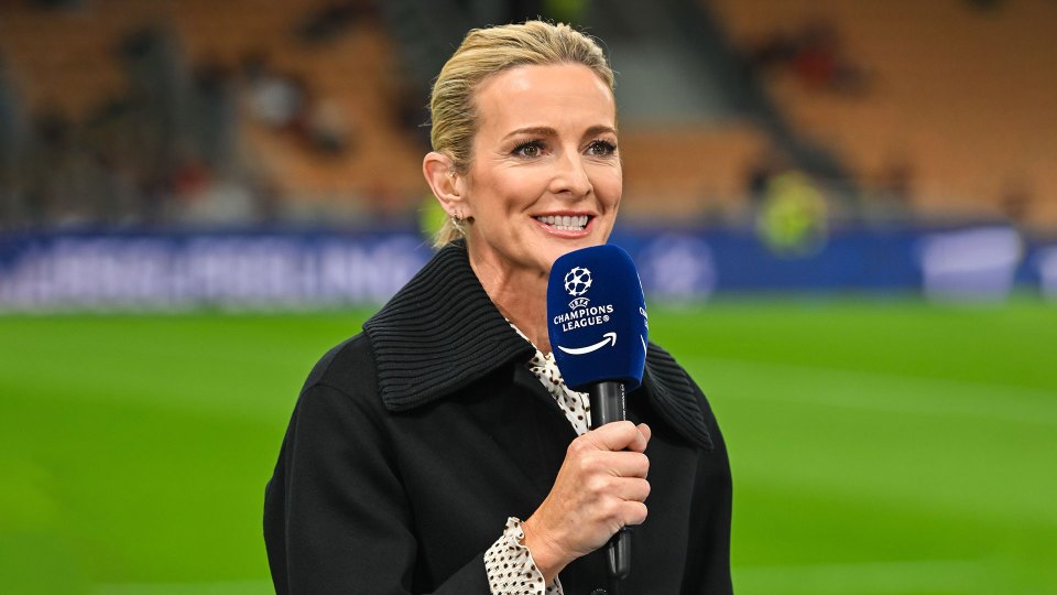 Gabby Logan was forced to apologise after a huge error from Amazon Prime Video