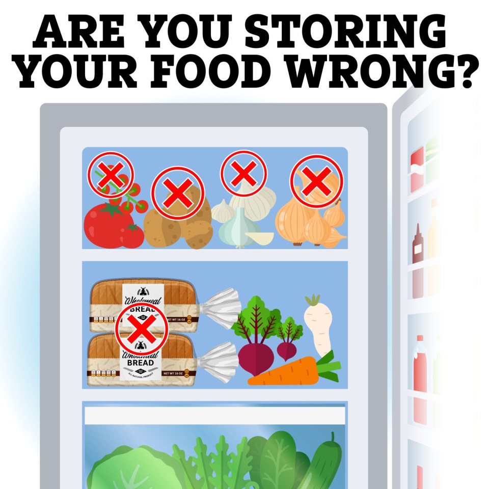 Storing your food in the wrong place could be causing you an unnecessary food bill