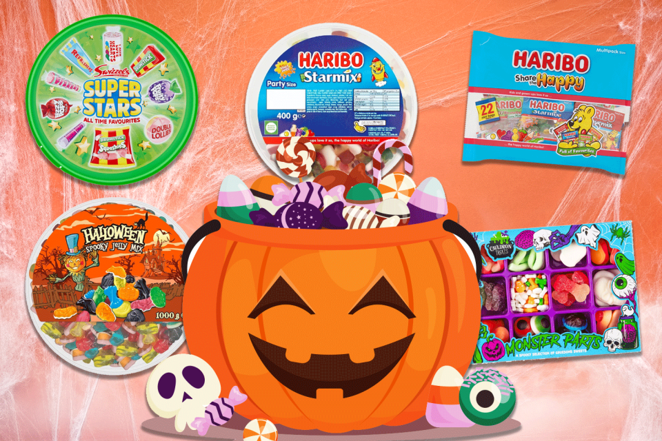 Find the sweets that are the best value treat for Halloween