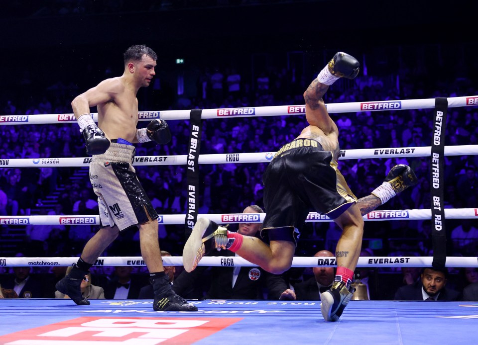 Catterall secured two knockdowns and a wide unanimous victory in Manchester