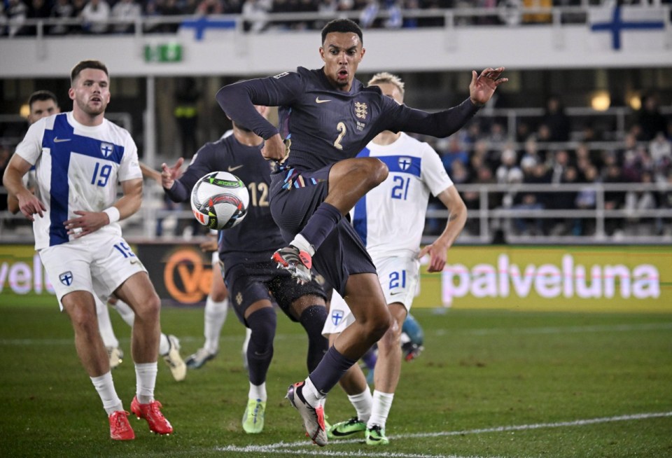 Trent Alexander-Arnold's defending was questioned by the ITV Sport pundit